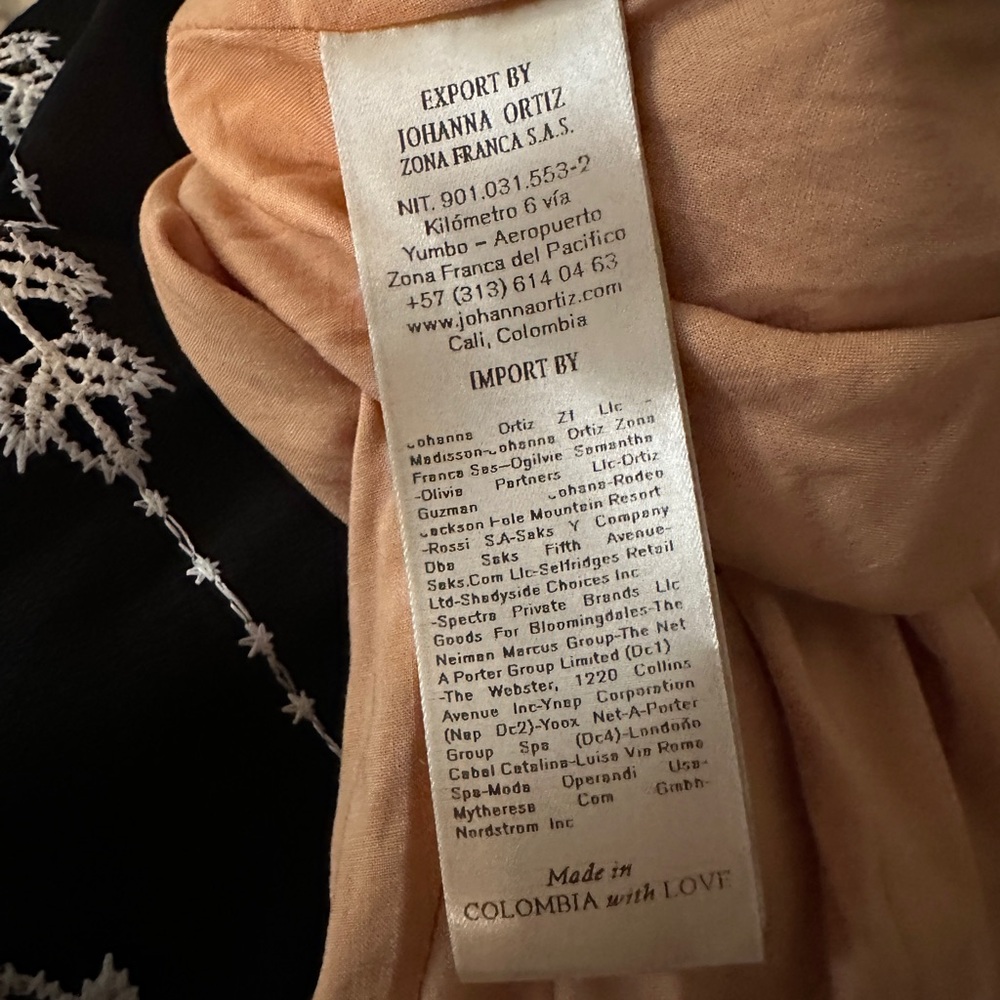 NWT New Johanna Ortiz Nostalgica Midi Dress Size 2 - Picture 6 of 7